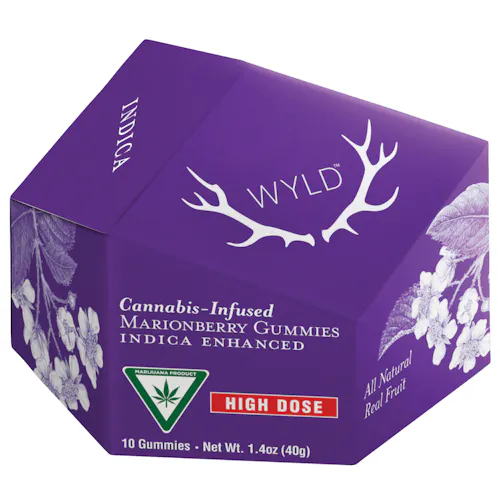 WYLD | Marionberry | 200mg Gummies-active