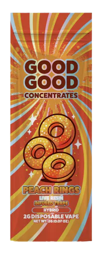 Good Good - 2g Disposable - Peach Rings