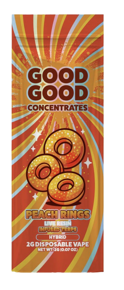 Good Good - 2g Disposable - Peach Rings