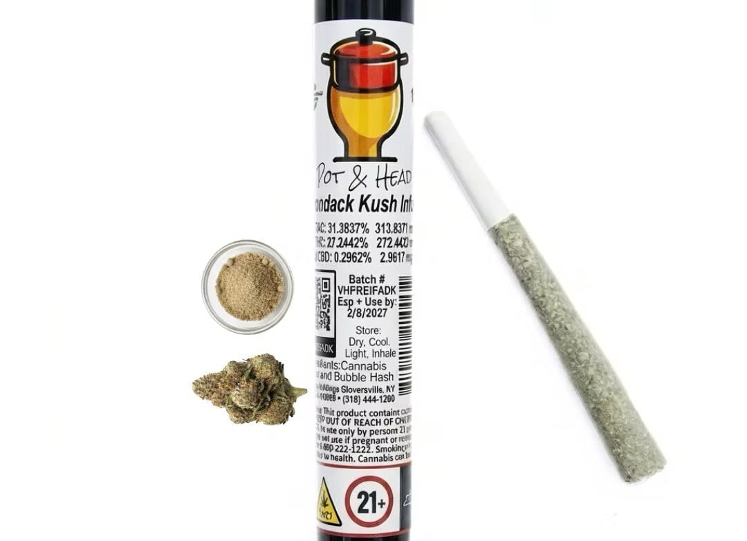 Pot & Head | Hash Infused Pre-Roll ADK Kush
