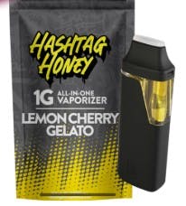 Hashtag Honey | Lemon Cherry Gelato | Disposable Vape