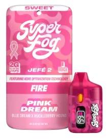 Limited Edition Pink Dream | 2g Fire AIO |  Diamond Enhanced | Indica | MFused Super Fog