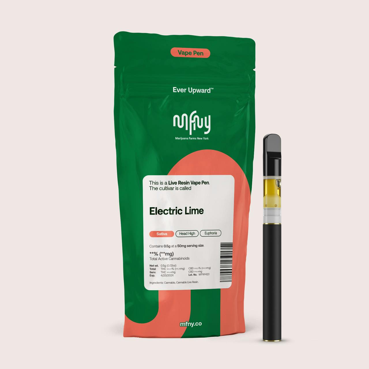 MFNY-Live-Resin-AIO Electric Lime (0.5g)