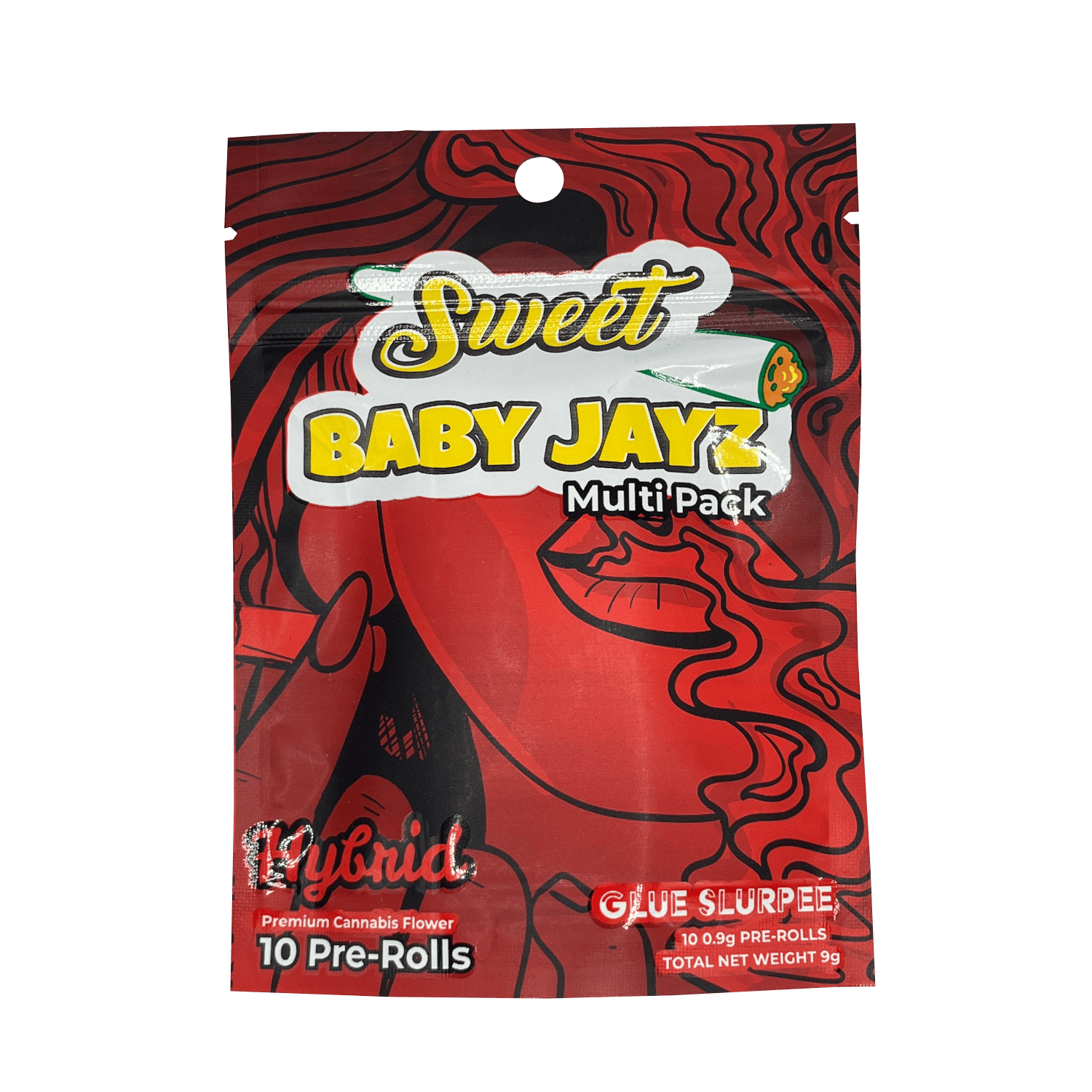 Product: Sweet Baby Jays| Pre-Roll 10-Pack - 9g - Glue Slurpee