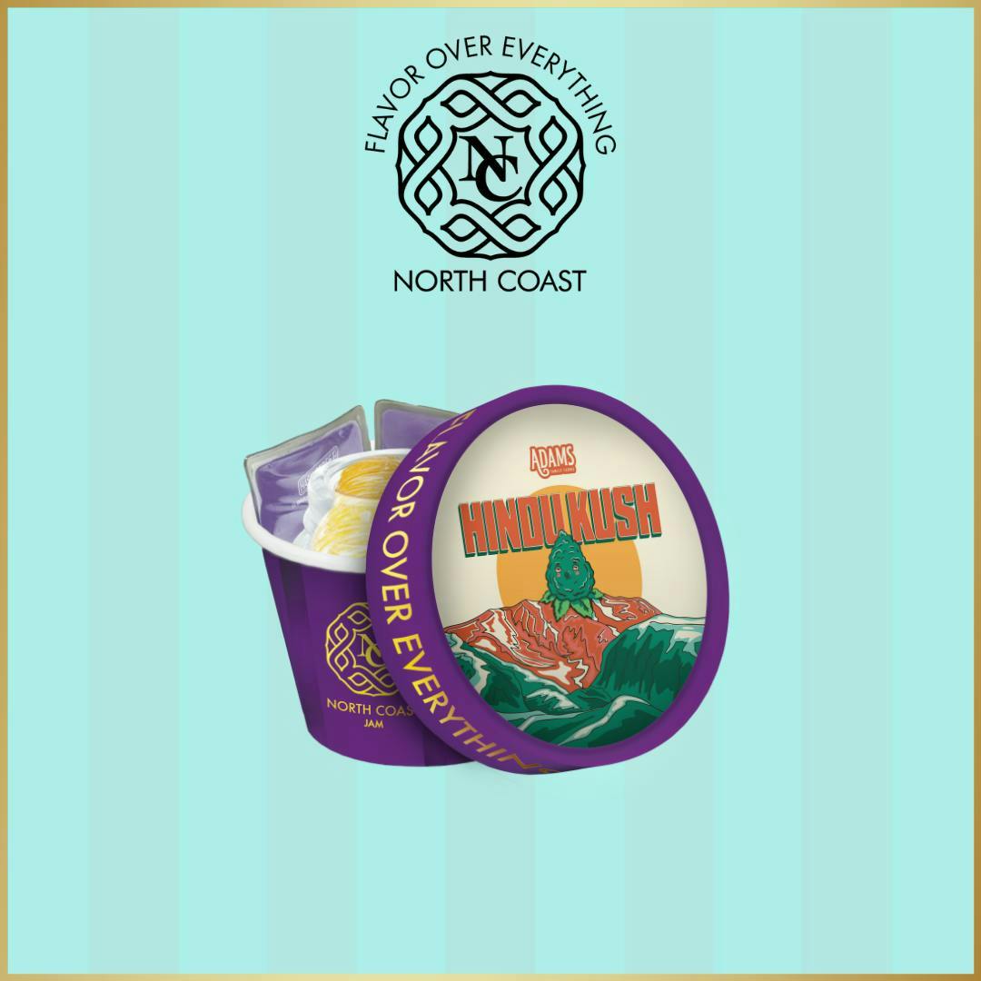 North Coast x Adam's Family | Hash Rosin Jam - 1g - Hindu Kush