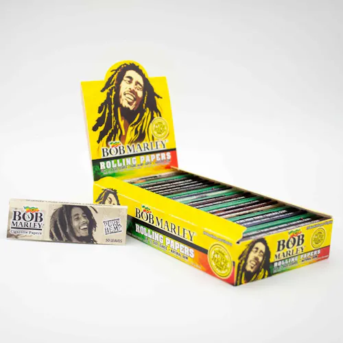 Bob Marley – Pure Hemp Rolling Papers – 1 1/4-active