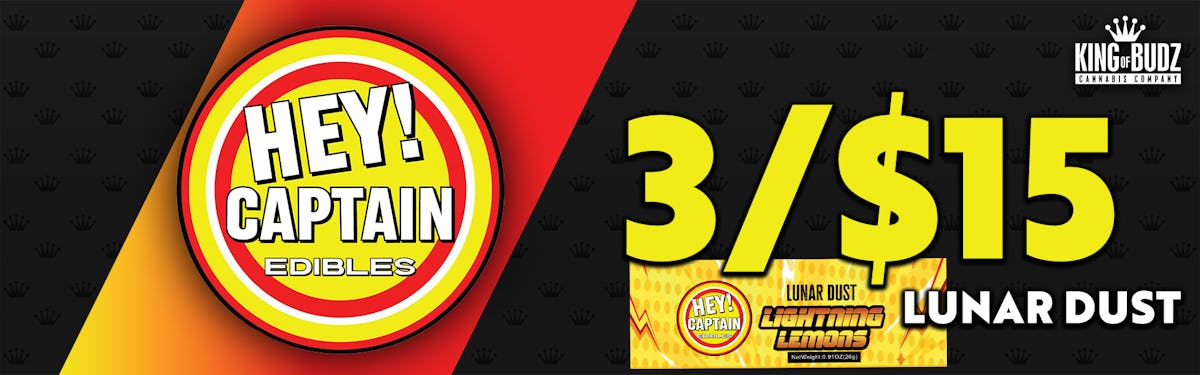 Hey Captain Lunar Dust 3/$15