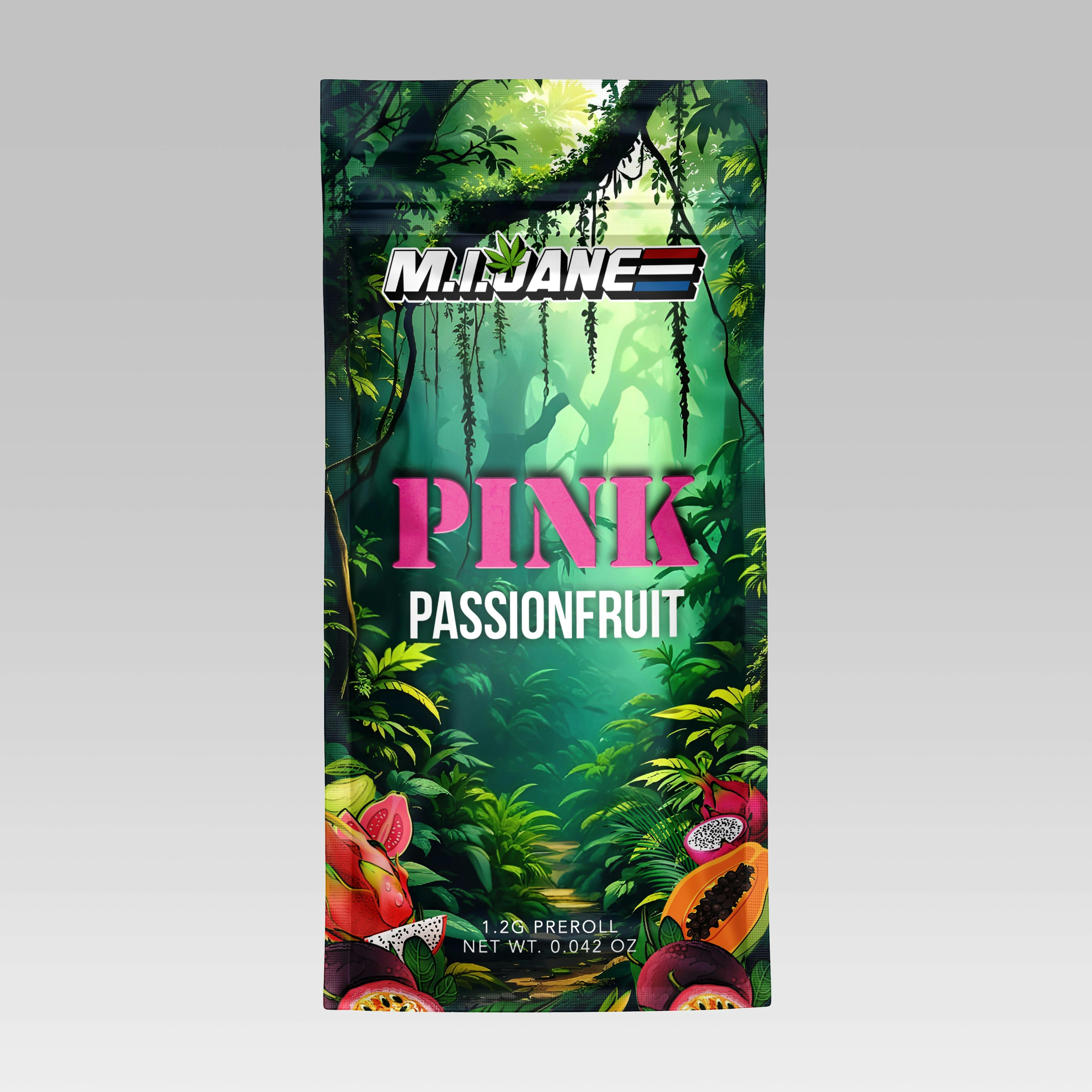 M.I Jane - 1.2g Preroll - Pink Passion Fruit