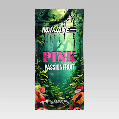 M.I Jane - 1.2g Preroll - Pink Passion Fruit