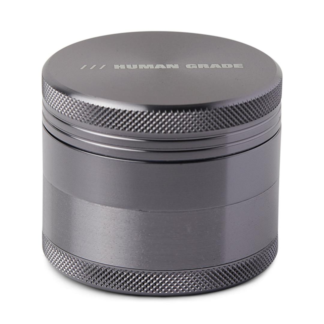 Product Human Grade - 4 Piece - Aluminum Grinder - Gunmetal