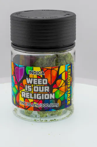 Holy Water  |  Lemon Haze  |  7G Flower (Jar)-active
