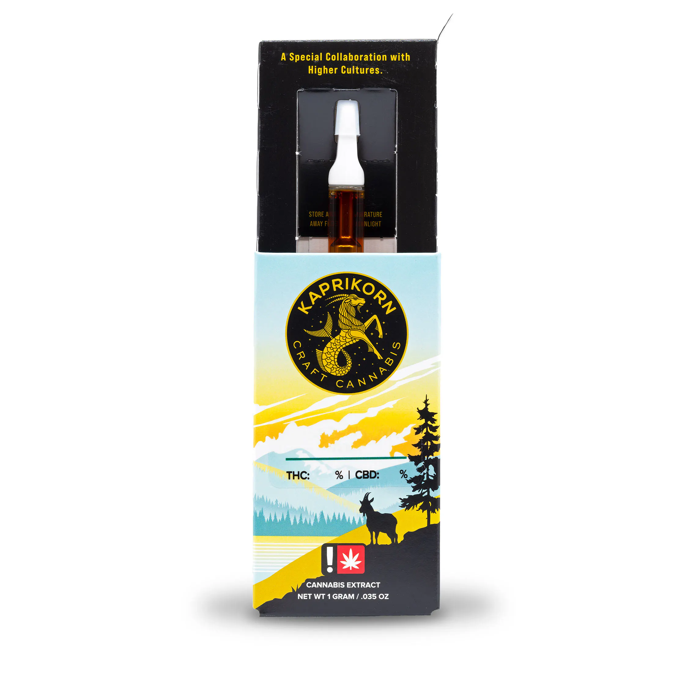 Kaprikorn - Jack Herer Cured Resin Cartridge - 1g at Top Crop
