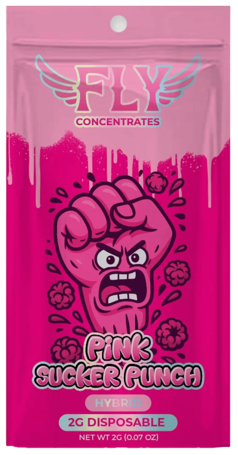 fly with disposable vape - Pink Sucker Punch Beast Mode Max - Keurig Flavor:Strawberry Granola (Halloween Edition)