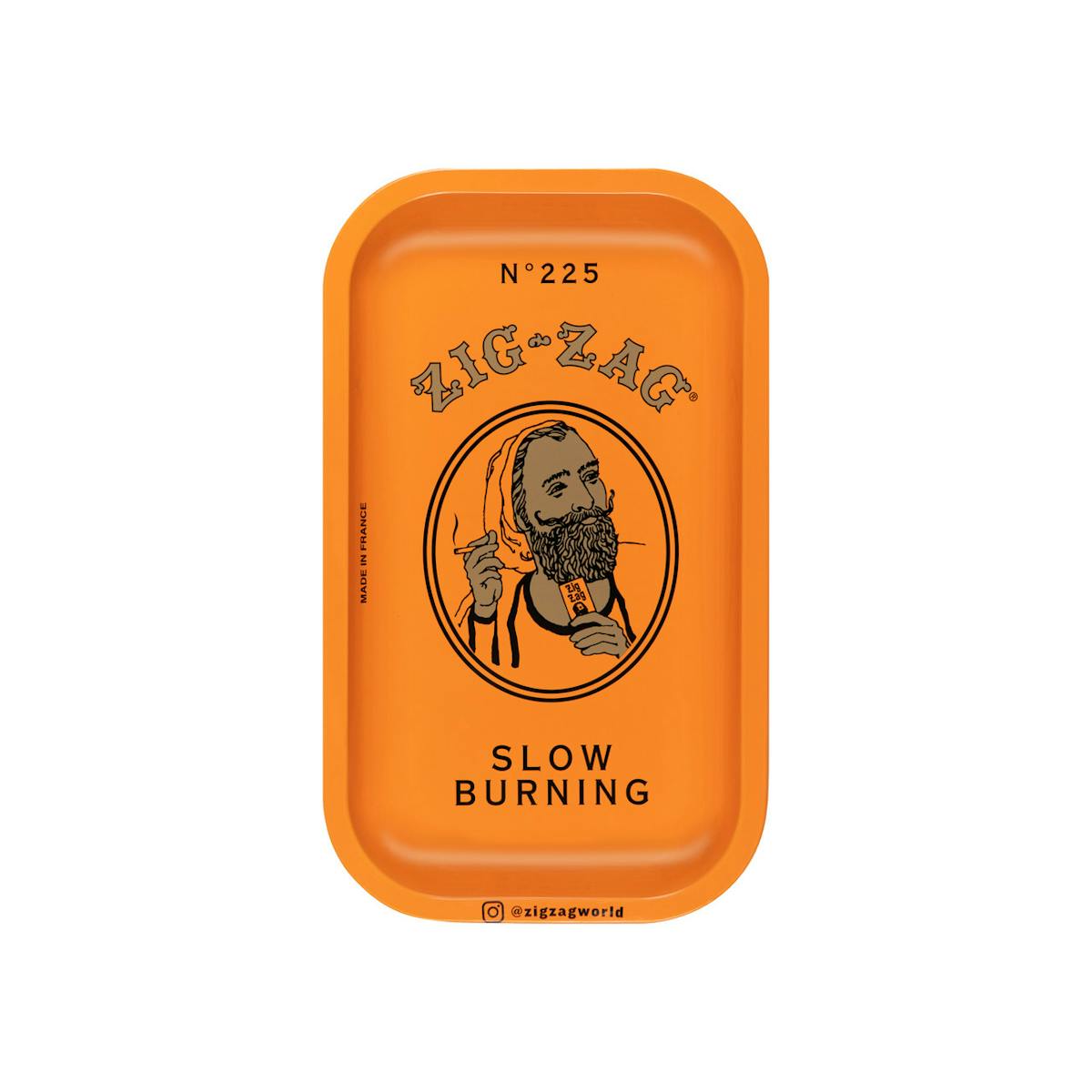 Photo of Zig Zag | Small Rolling Tray | Orange