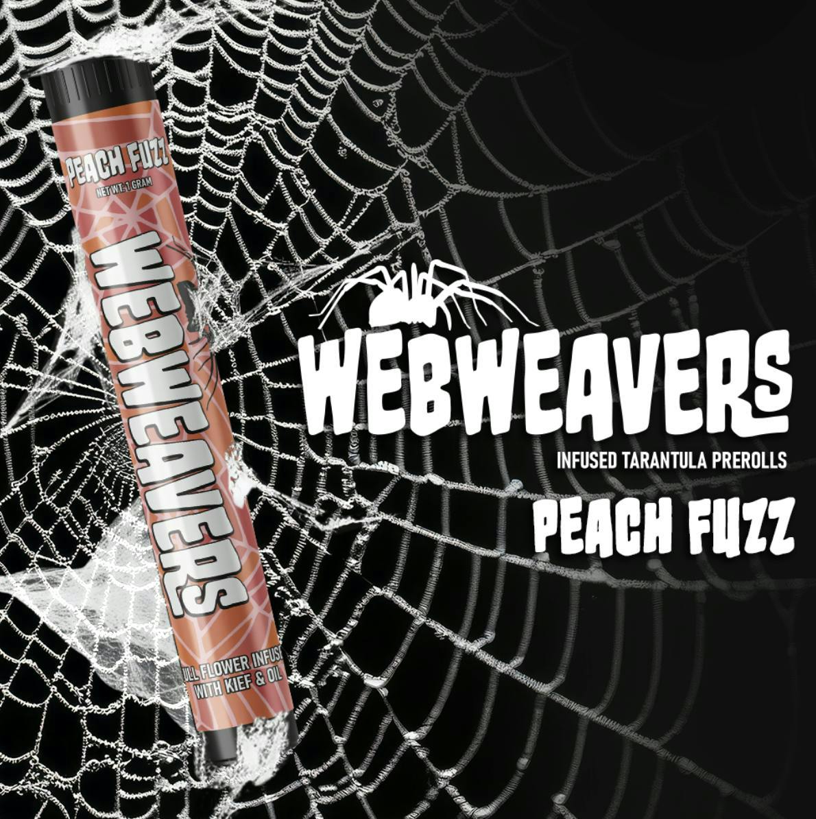 Product: Webweavers | Tarantula Pre-Roll - 1g - Peach Fuzz