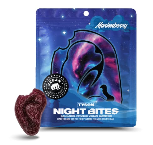 TYSON 2.0 | MARIONBERRY | 200MG | 20:5 THC:CBN | HYBRID