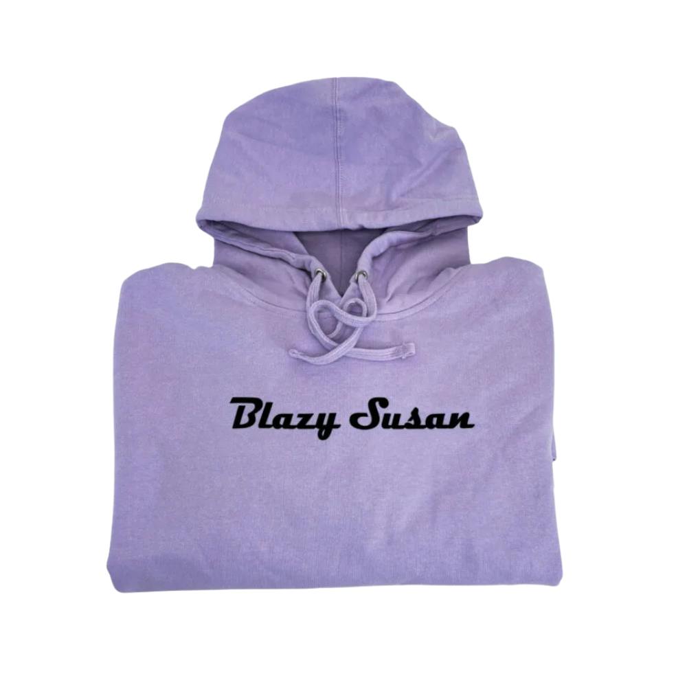 Blazy susan - purple hoodie - l