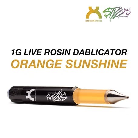 urbanXtracts Orange Sunshine 1g Live Rosin Stylus