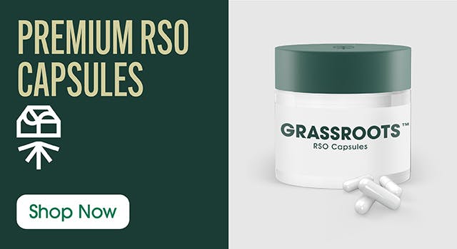 Grassroots RSO Capsule 100mg 10pk