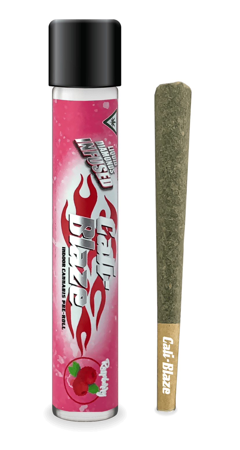 Cali Blaze | 1.2g Infused Preroll | Raspberry