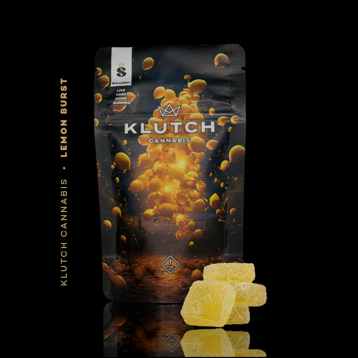 Photo of | Lemon Burst Go Pack Live Hash Rosin Gummies |
