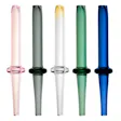 Saturn Ring Glass Dab Straw Integrated Tip