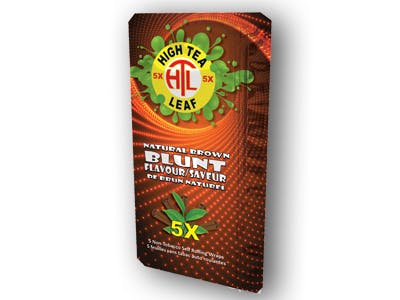 High tea - leaf wraps - 5pk - natural brown