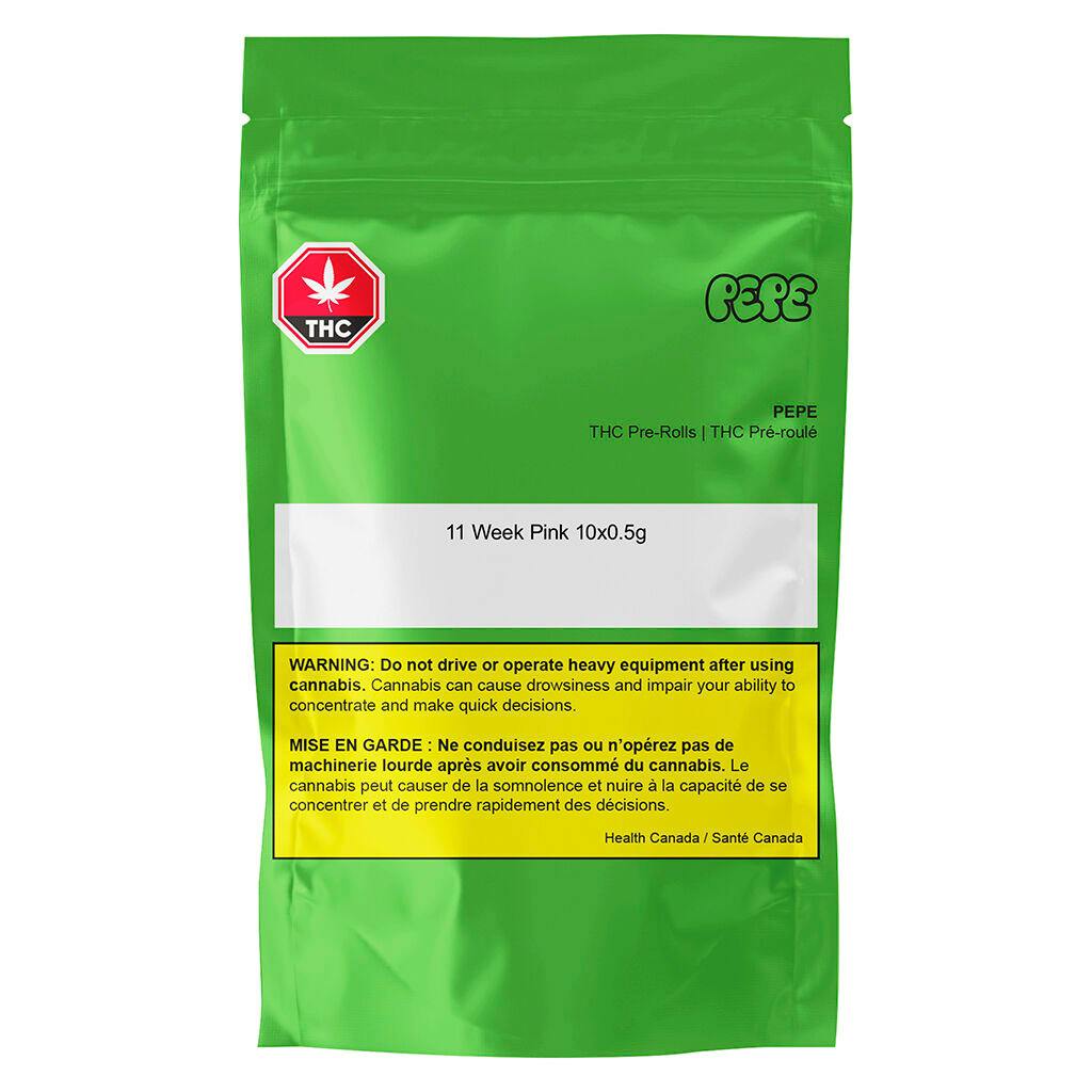 Pepe - 11 Week Pink Pre-Roll - 10x0.5g