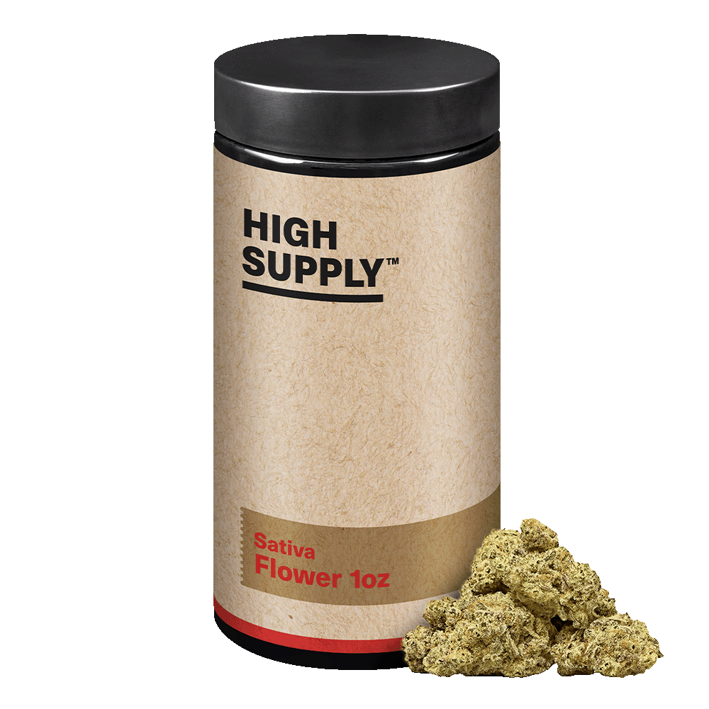 Product: HIGH SUPPLY | GRAND DADDY RED POP | PRE-PACK SATIVA
