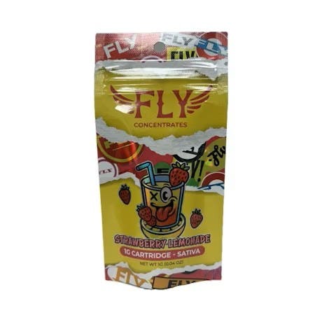 FLY FLY | STRAWBERRY LEMONADE | CART SATIVA — VAPORIZERS