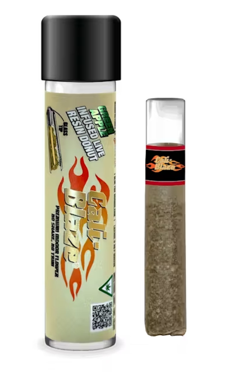 Cali Blaze - Green Apple Donut Blunt