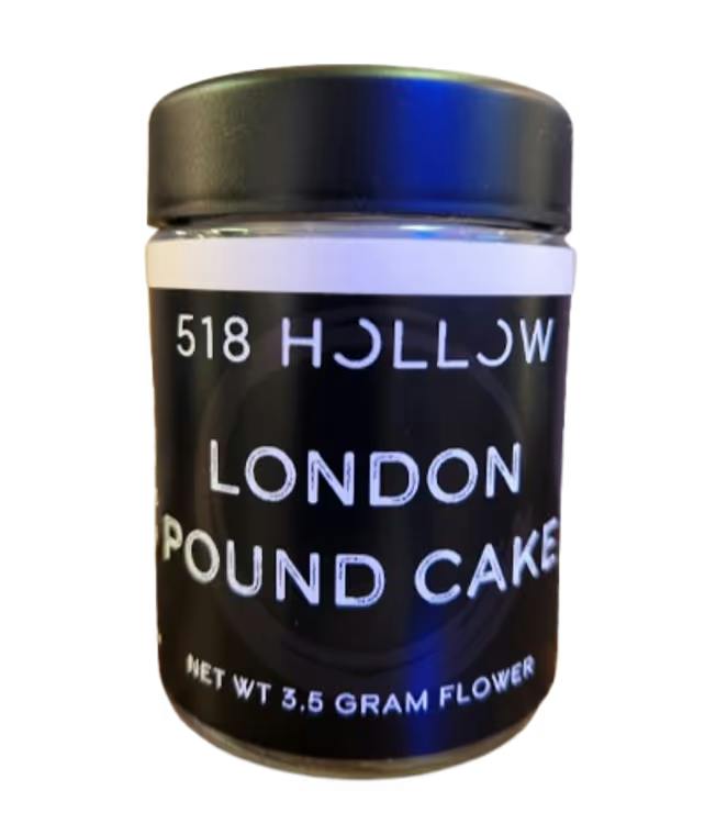518 Hollow · Flower Jar London Pound Cake (H)
