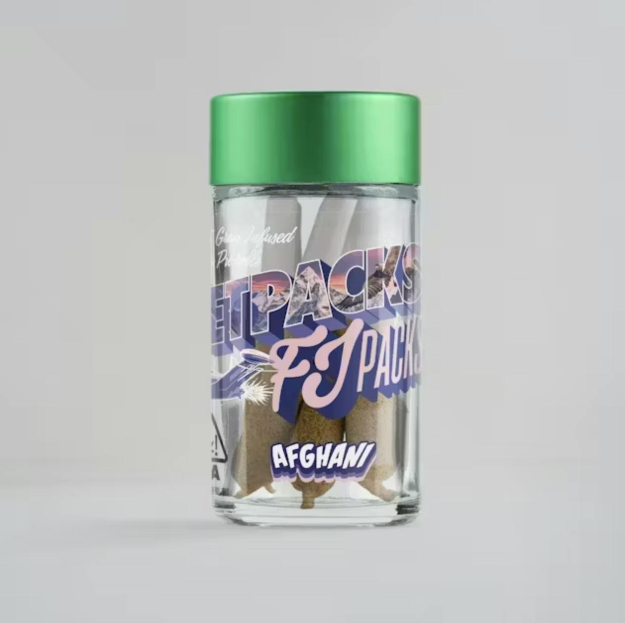 Jetpacks FJ-3 0.6g Infused PreRoll 5pk- AFGHANI