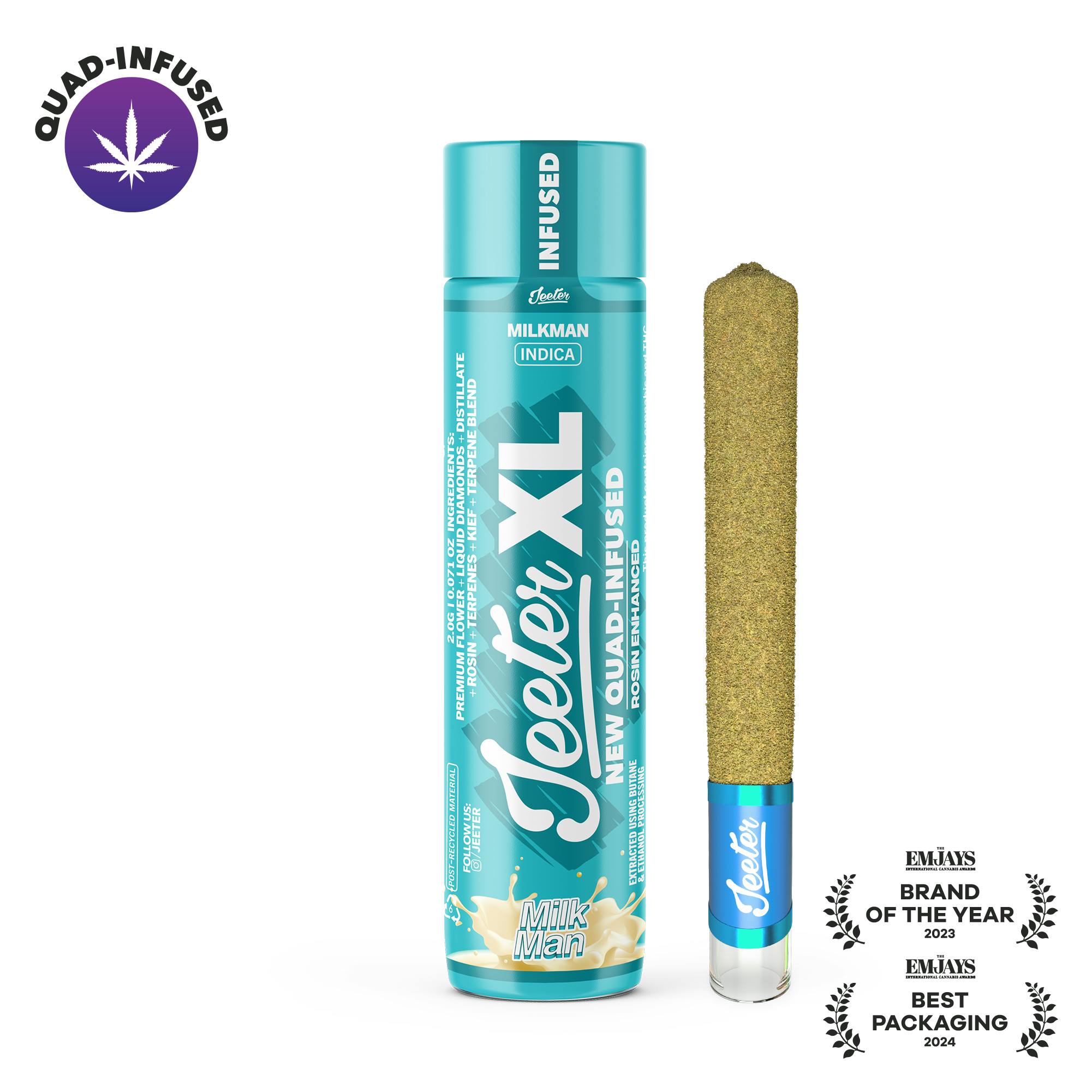 Product Jeeter - XL Jeeter Milkman - 2g - Infused Preroll