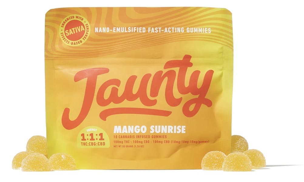 Mango Sunrise | 1:1:1 | THC:CBG:CBD |100mg | 10pk-2