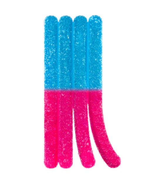 Olli Stikistix : Sour Razzy Pink Lemonade CBG:THC Chews (1x10g