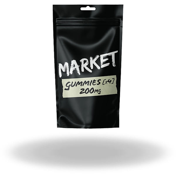 Market | Raspberry Gummies | 200mg*