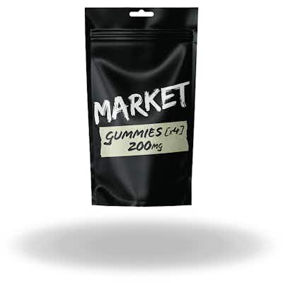 Product: Market | Raspberry Gummies | 200mg*
