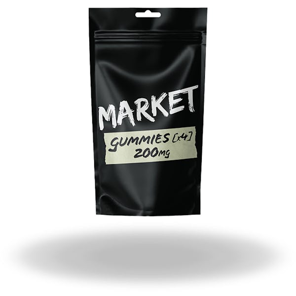 Product: Market | Raspberry Gummies | 200mg