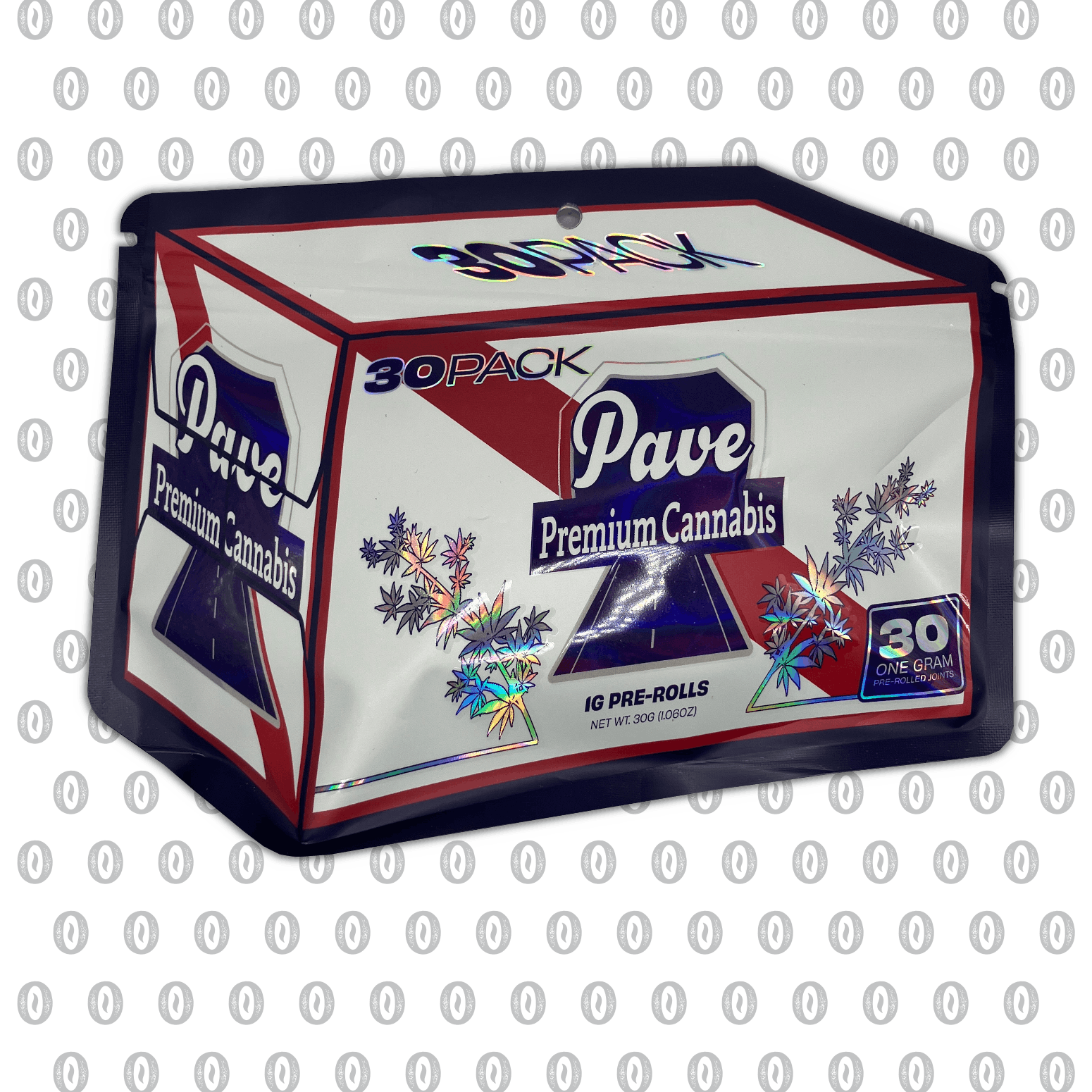 Product: Distro 10 | Pre-Roll 30-Pack - 30g - Pave