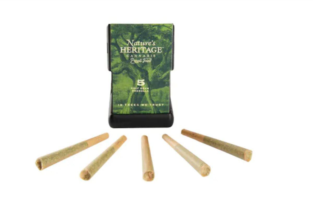 Photo of Nature’s Heritage Strawberry Jelly 0.5g 5pk Prerolls