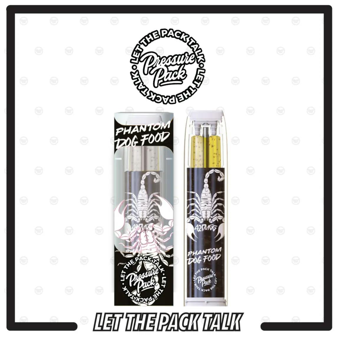 Pressure Pack x 42 Dugg - 2g Disposable - Phantom Dog Food