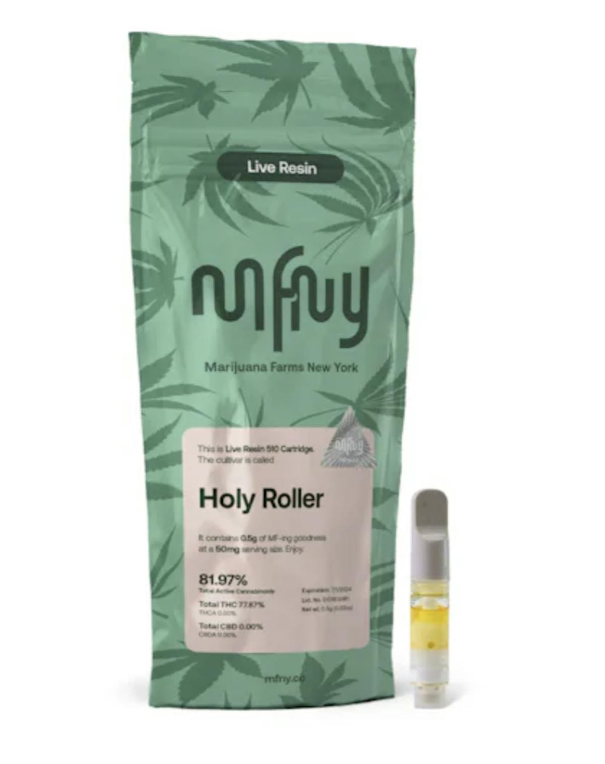 Photo of MFNY – Holy Roller Live Resin 510 Vape