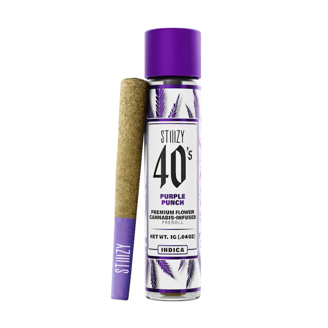 STIIIZY Purple Punch 40's Infused Pre-Roll | 1g