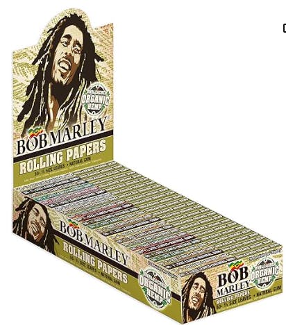 Product Bob Marley | Unbleached Hemp | 1-/14 Papers