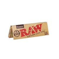 Product Raw Classic Rolling Papers 1 1/4 50pk