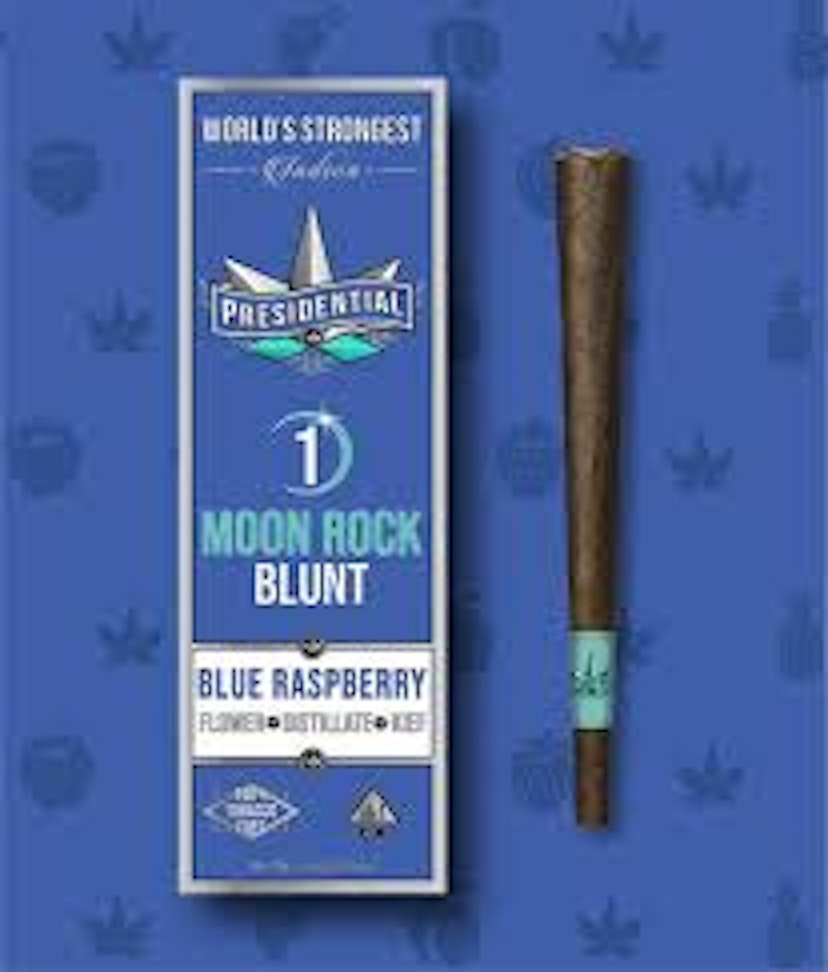 Presidential - Blue Raspberry Moonrock Infused Blunt