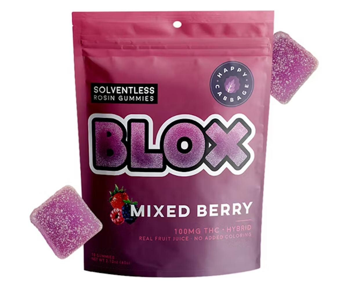 Photo of BLOX | Mixed Berry Rosin Gummies 60g