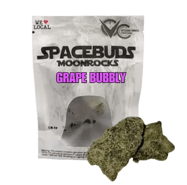 SpaceBuds Grape Bubbly | Moon Rocks - FLOWER cannabis product, 4g