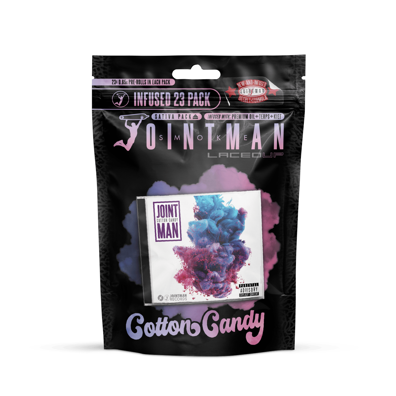 Product: Jointman | Infused Pre-Roll 23-Pack - 15g - Cotton Candy